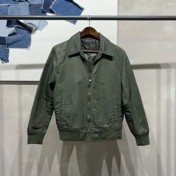 (90) 유니클로 캐주얼 블루종 자켓