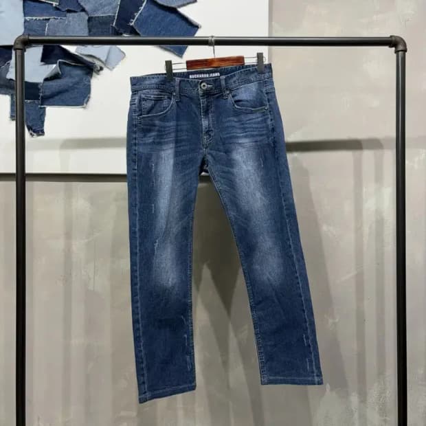 (34인치) 버커루 캐주얼 워싱 데님팬츠 청바지