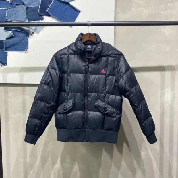 (85) 아디다스 여성 캐주얼 덕다운 오리털 패딩 자켓