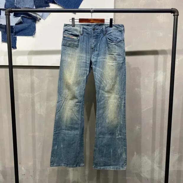 (31인치) 디젤 ZATHAN 자탄 빈티지 워싱 청바지 데님팬츠