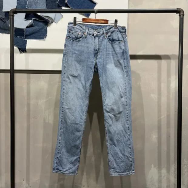 (32인치) 리바이스 511 캐주얼 연청바지 데님팬츠