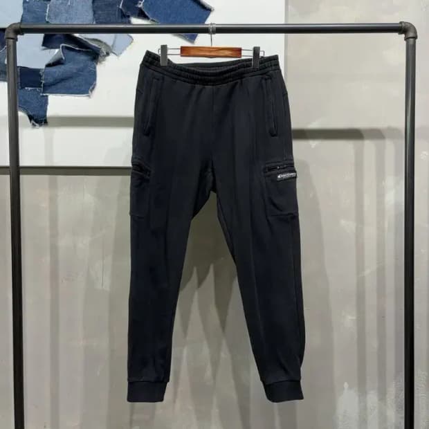 (31~33인치) 디스커버리 캐주얼 밴딩 기모 조거팬츠 운동바지