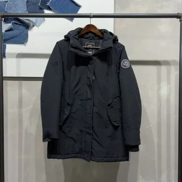 (95) 노스페이스 맥머도 여성 등산 아웃도어 후드 롱패딩