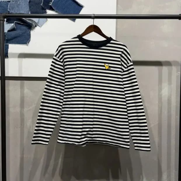 (100) 마크곤잘레스 스트릿 캐주얼 스트라이프 긴팔 티