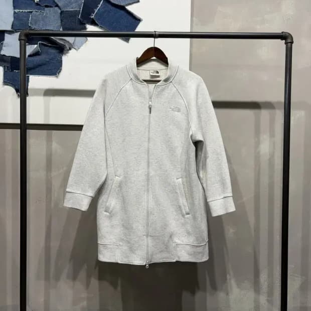 (95) 노스페이스 화이트라벨 여성 투웨이 롱 집업 원피스 자켓