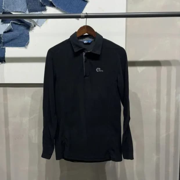 (95) 네파 등산 캐주얼 후리스 플리츠 긴팔 카라티