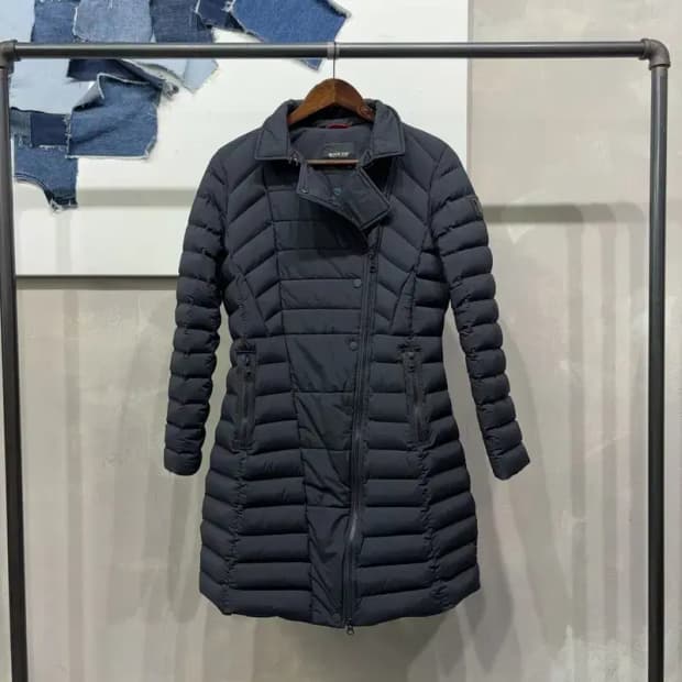 (95) 블랙야크 여성 등산 아웃도어 구스다운 거위털 롱패딩