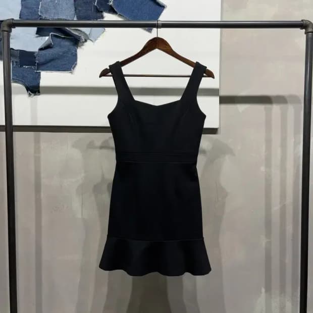 (85) 플라스틱아일랜드 여성 캐주얼 플레어 원피스