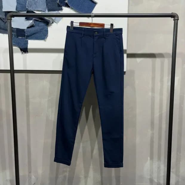 (30인치) 자라 ZARA 캐주얼 네이비 스판 면바지 팬츠