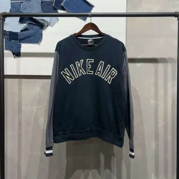 (95) 나이키 AIR 스트릿 캐주얼 기모 프린팅 맨투맨 긴팔 티