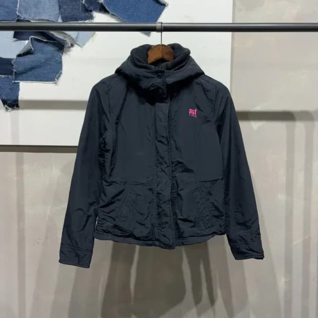 (85) 아베크롬비 여성 캐주얼 기모 후드 바람막이 야상 자켓