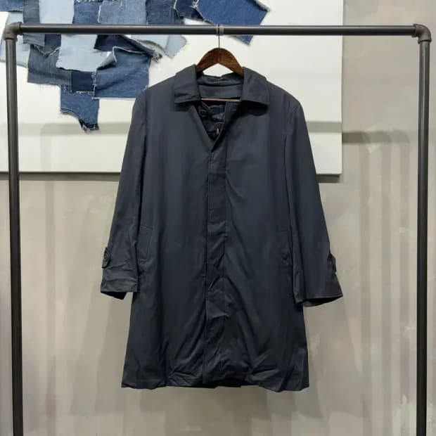 (95) 닥스 클래식 캐주얼 바람막이 하프 코트