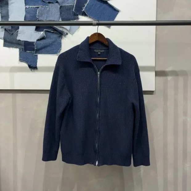 (105) 스파오 캐주얼 클래식 투웨이 니트집업 자켓