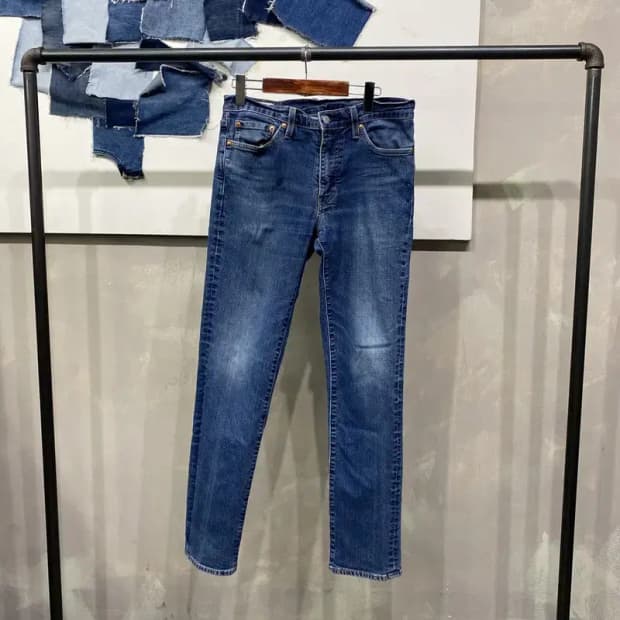 (32인치) 리바이스 빅E 캐주얼 스판 워싱 청바지 데님팬츠