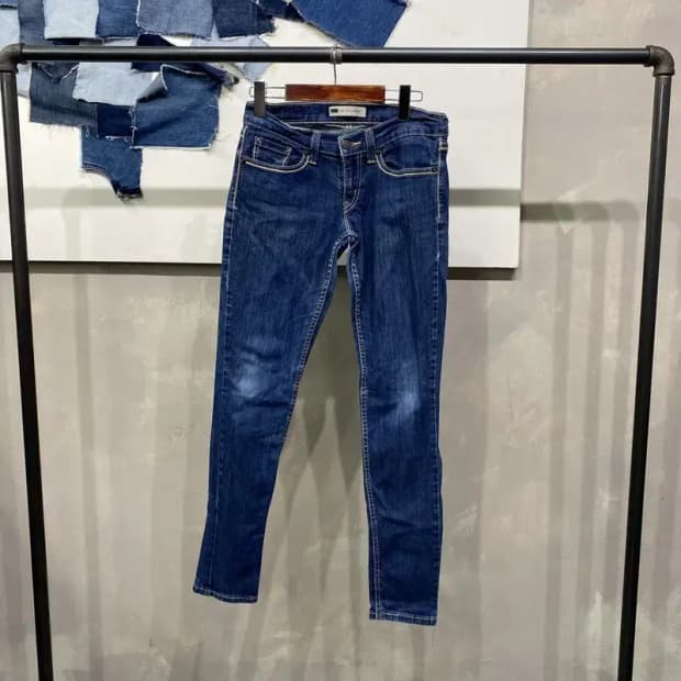 (27인치) 리바이스 524 여성 수퍼로우 스판 청바지 데님팬츠