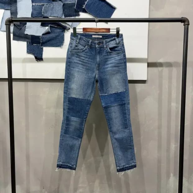 (26인치) 리바이스 여성 721 하이라이즈 스키니 오렌지탭 청바지