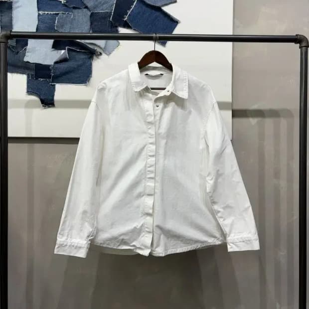 (100) 자라 ZARA 여성 캐주얼 베이직 코튼 셔츠 남방