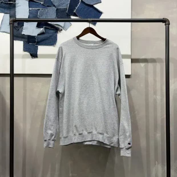 (110) 챔피온 스트릿 캐주얼 기모 맨투맨 긴팔 티