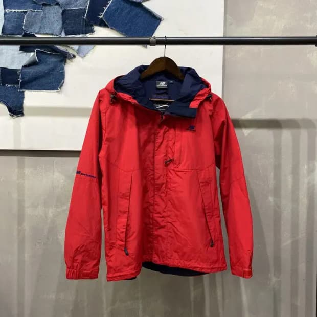 (90) 뉴발란스 캐주얼 후드 바람막이 자켓