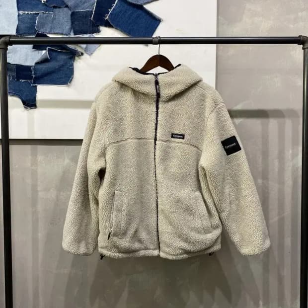 (95) 커버낫 캐주얼 리버시블 양털 뽀글이 후리스 자켓