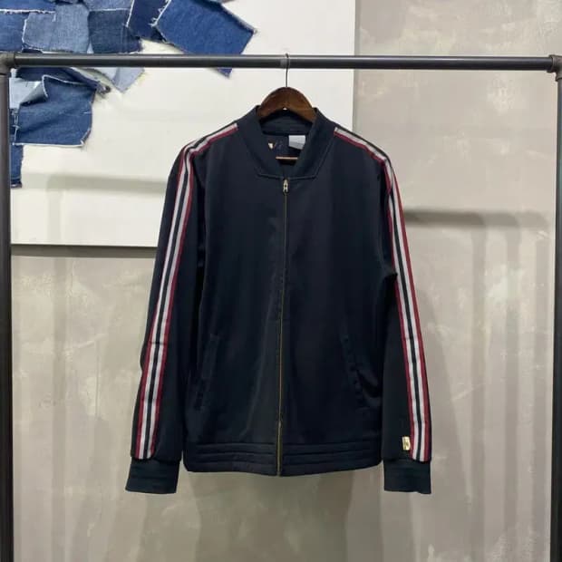 (105) 나이키 올드스쿨 스트릿 사이드라인 저지 집업 트랙탑