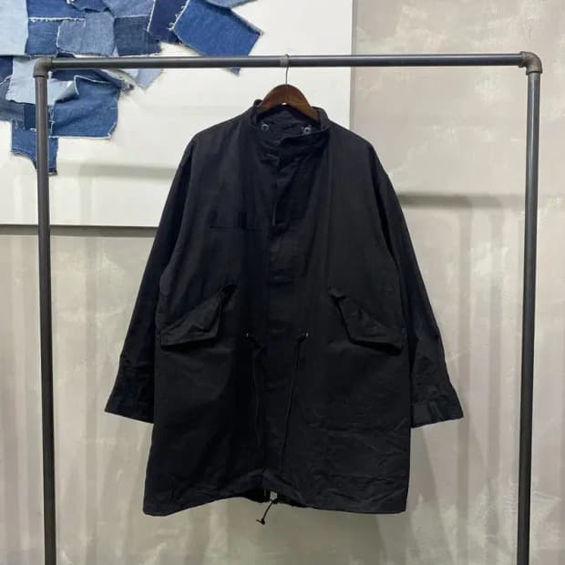 (105) 라퍼지스토어 캐주얼 피쉬테일 롱 야상 자켓