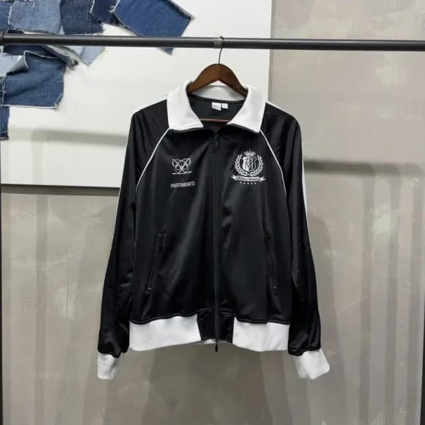 (100) 파르티멘토 스트릿 투웨이 풋볼 저지 집업 트랙탑