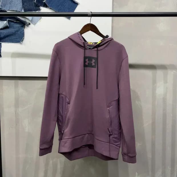 (105) 언더아머 운동 스포츠 프린팅 기능성 후드티