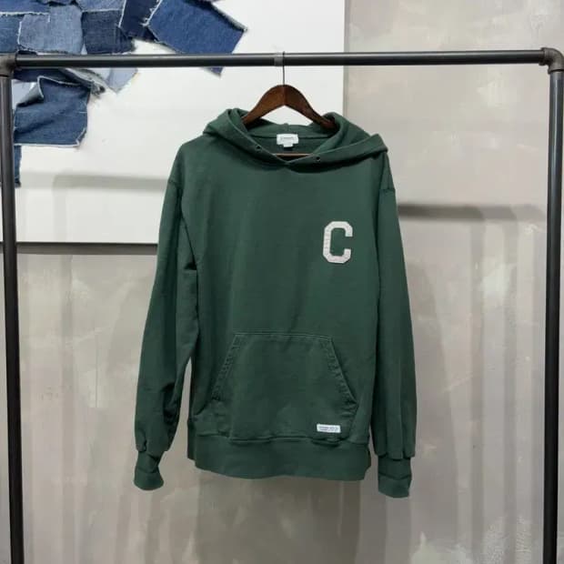 (105) 커버낫 캐주얼 스트릿 자수 후드티