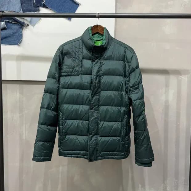 (105) 헤지스 골프 캐주얼 덕다운 오리털 경량패딩
