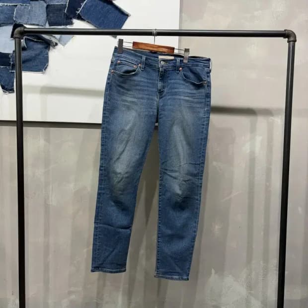 (27인치) 리바이스 여성 보이프렌드핏 빅E 스판 청바지 데님팬츠