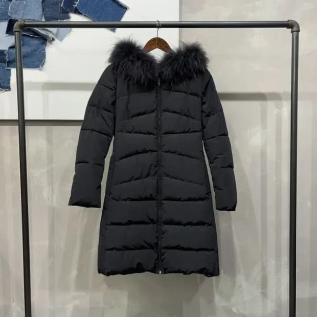 (85) 올리브데올리브 여성 캐주얼 덕다운 오리털 롱패딩