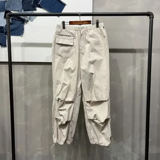 (28~30인치) 파르티멘토 스트릿 밴딩 더블니 포켓 팬츠 바지
