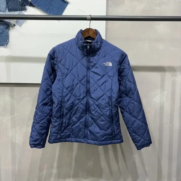 (90) 노스페이스 여성 아웃도어 퀼팅 경량패딩