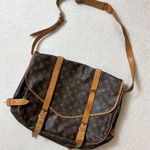 루이비통 옴므 1999 모노그램 쌍둥이 크로스백 A1713