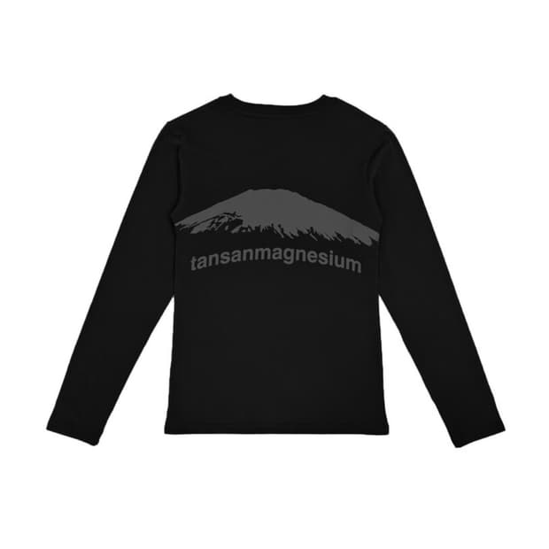탄산마그네슘 마운틴 롱슬리브 블랙(woman)