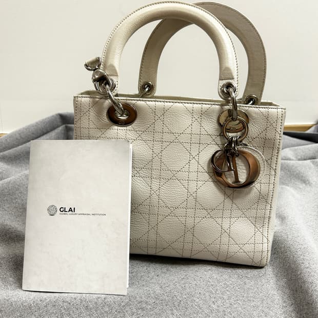 [Dior]디올 레이디 까나쥬 토트&숄더백