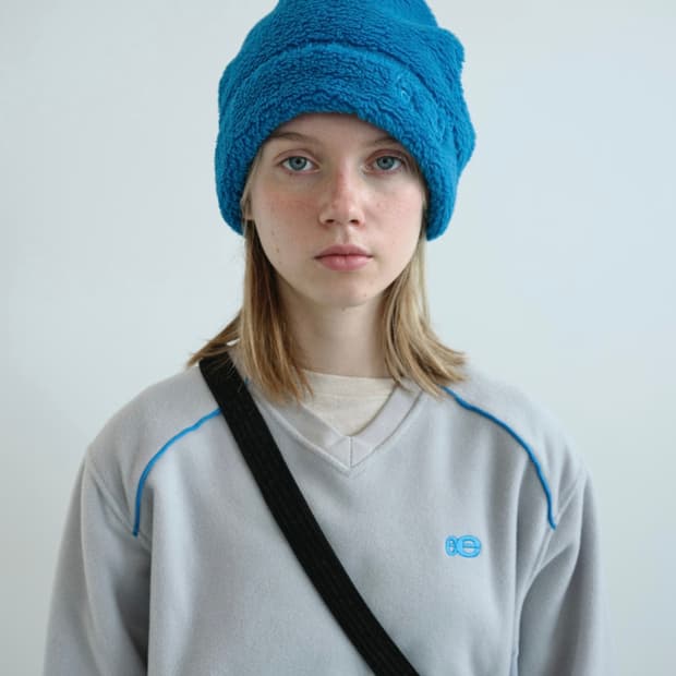 (새상품) 엔조블루스 소프트 투웨이 워머 비니 모자 enzoblues