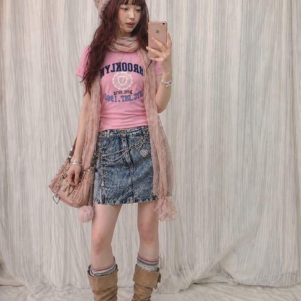 y2k 갸루걸 코디 set 