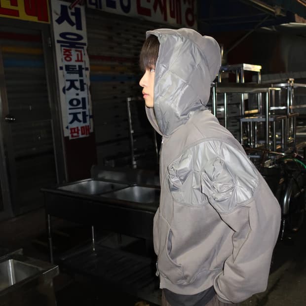 [1] 강정석 오리가미 후드집업