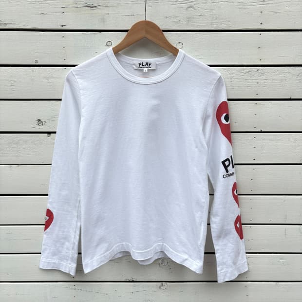 Comme des Garcons 꼼데가르송 롱슬리브 긴팔 티셔츠