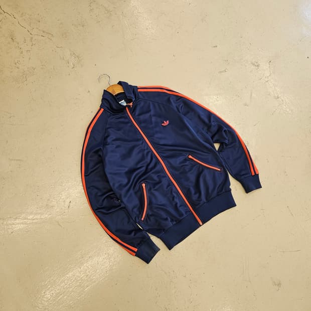70's ADIDAS 아디다스 트랙자켓 트랙탑 저지 져지 빈티지 M~L
