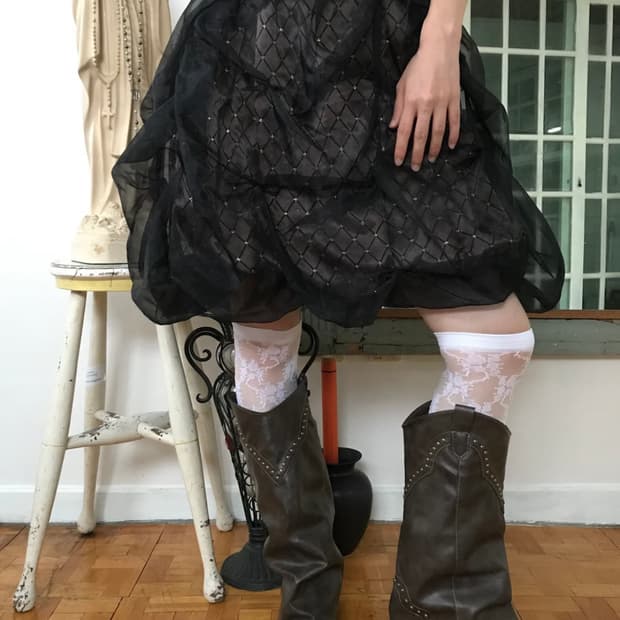 vintage balloon one-piece