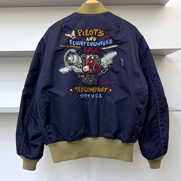테드 컴퍼니 U.S.A.F 타입 Ma-1 플라이트 자켓