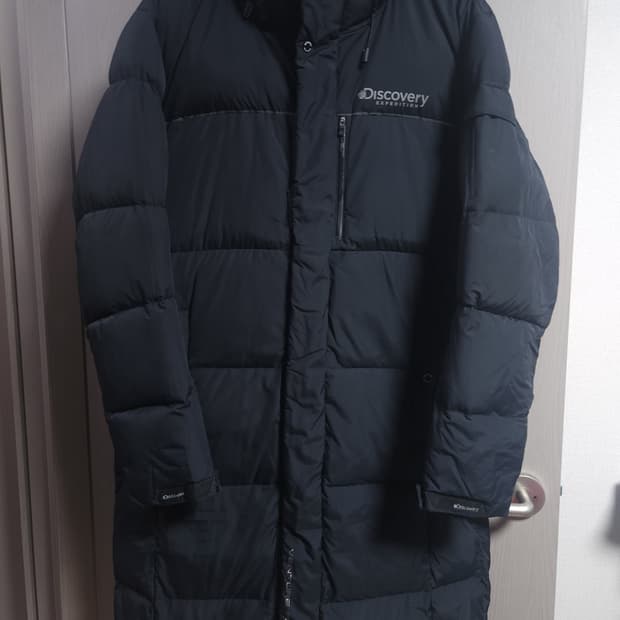 디스커버리 덕다운 롱패딩, L