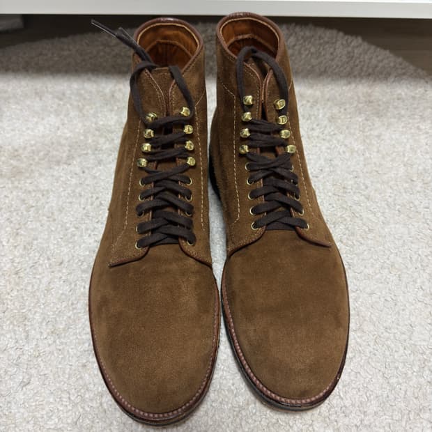 알든 브룩스브라더스 플레인토 스너프 스웨이드