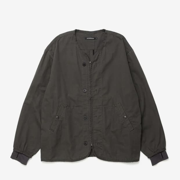 해칭룸 라이너 자켓 머드 브라운