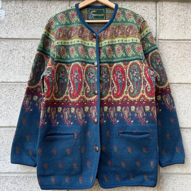1990s BLAUENBOCK PURE WOOL JACKET 울자켓