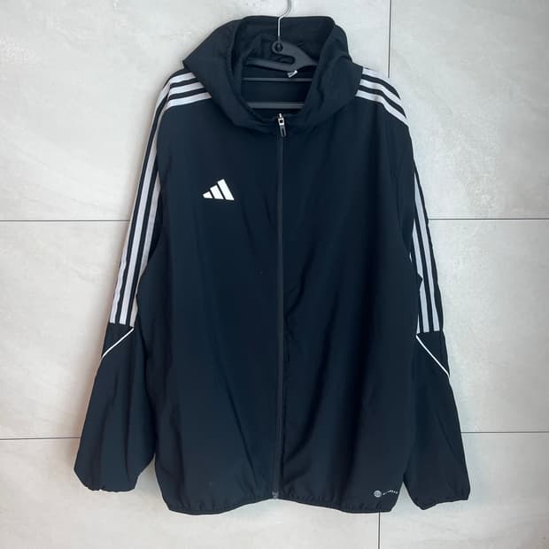 [3XL] 아디다스 윈드브레이커 바람막이 블랙