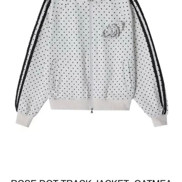 크랭크crank 도트 자켓